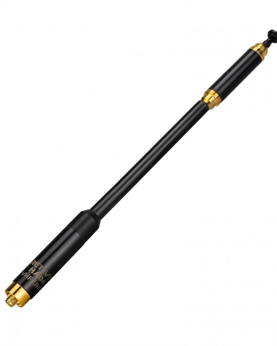 Retevis HA04 Two Way Radio Antenna Telescopic SMA F UV Dualband 144 430MHz Handheld Antenna for Retevis H777 RT29 RT5R Walkie Talkies Retevis HA04 Two Way Radio Antenna Telescopic SMA F UV Dualband 144 430MHz Handheld Antenna for Retevis H777 RT29 RT5R Walkie Talkies