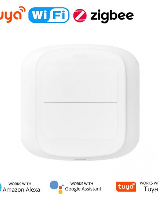 Tuya Smart WiFi Zigbee Switch Push Button Switch 2Gang 6 Scene Wireless Smart Home Remote Controller Automation Scenario Switch Tuya Smart WiFi Zigbee Switch Push Button Switch 2Gang 6 Scene Wireless Smart Home Remote Controller Automation Scenario Switch