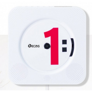 Kecag KC  808 6W Wall Mounted Bluetooth CD Player  White