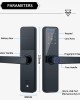 WAFU WF H6 Tuya bluetooth Digital Electronic Lock Smart Door Lock Fingerprint Card Password Key Unlock Security Anti theft Smart Home Hotel Office WAFU WF H6 Tuya bluetooth Digital Electronic Lock Smart Door Lock Fingerprint Card Password Key Unlock Security Anti theft Smart Home Hotel Office