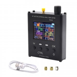 PS100 Antenna Analyzer Standing Wave Meter 137 5MHz  2 7GHz UV RF