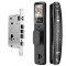 CS7 24 240mm Lock Body 3D Face Smart Door Lock Security Camera Monitor Intelligent Fingerprint Password Biometric Electronic Key Unlock Doorlock