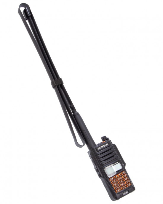 108cm CS Tactical Antenna for UV  9R 9RPLUS Waterproof Walkie Talkie Dual Band VHF UHF 144 430MHz SMA  F Foldable Antenna
