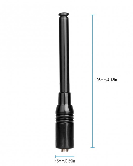 RETEVIS RT 773 136 174 400 480MHz SMA F Famale Dual Band Whip Antenna for H 777 RT 5R RT B6 RT 5RV RT5 RETEVIS RT 773 136 174 400 480MHz SMA F Famale Dual Band Whip Antenna for H 777 RT 5R RT B6 RT 5RV RT5