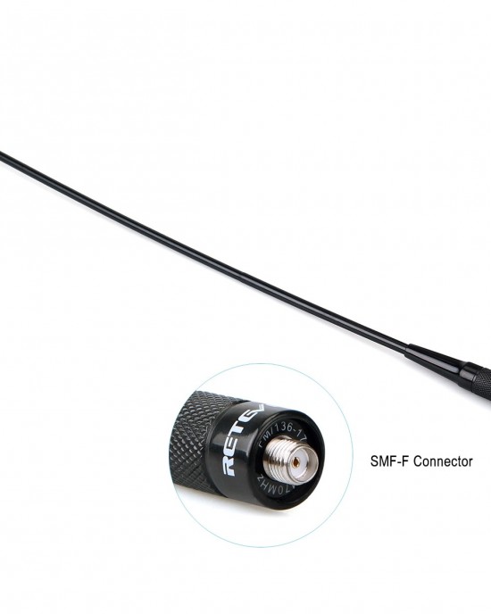 RETEVIS RHD 771 136 174 400 480MHz SMA F Famale Dual Band Antenna for RT 5R H 777 RT5 RETEVIS RHD 771 136 174 400 480MHz SMA F Famale Dual Band Antenna for RT 5R H 777 RT5