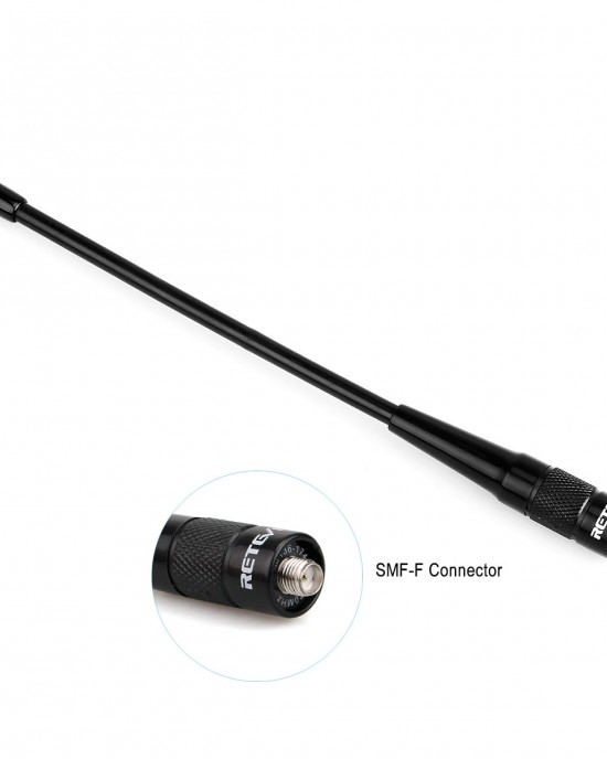 RETEVIS RHD 701 136 174 400 480MHz SMA F Female Dual Band Antenna for H 777 RT5 RT6 RT7 RT 5R 888s RETEVIS RHD 701 136 174 400 480MHz SMA F Female Dual Band Antenna for H 777 RT5 RT6 RT7 RT 5R 888s