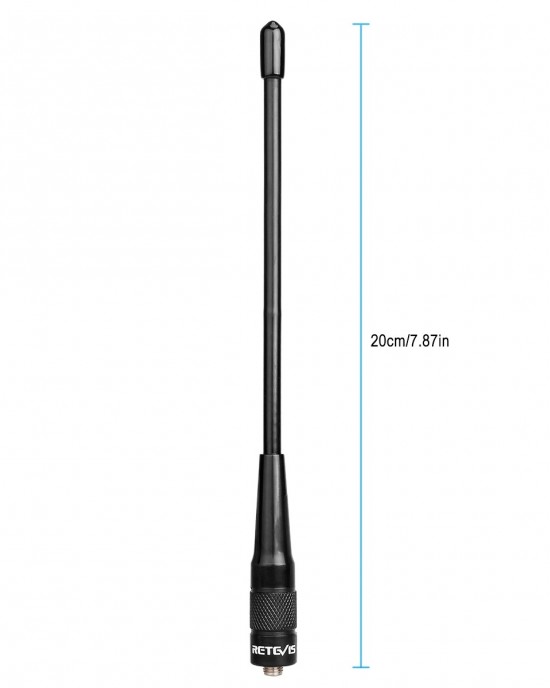 RETEVIS RHD 701 136 174 400 480MHz SMA F Female Dual Band Antenna for H 777 RT5 RT6 RT7 RT 5R 888s RETEVIS RHD 701 136 174 400 480MHz SMA F Female Dual Band Antenna for H 777 RT5 RT6 RT7 RT 5R 888s