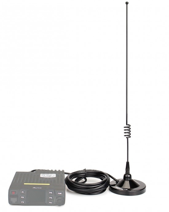 RETEVIS MR100 136 174 400 480MHz SL16 PL259 Mobile Magnet Mount Antenna Set RETEVIS MR100 136 174 400 480MHz SL16 PL259 Mobile Magnet Mount Antenna Set