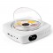 Kecag KC  609 Wall Mounted Home DVD Player Bluetooth CD Player  DVD CD Connectable TV   Plug  In Version  White