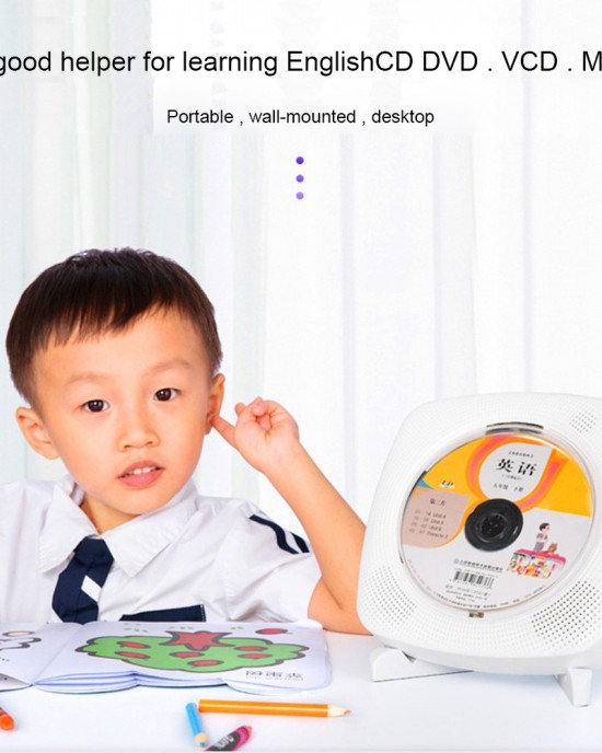 Kecag KC 609 Wall Mounted Home DVD Player Bluetooth CD Player DVD CD Connectable TV Plug In Version White Kecag KC 609 Wall Mounted Home DVD Player Bluetooth CD Player DVD CD Connectable TV Plug In Version White