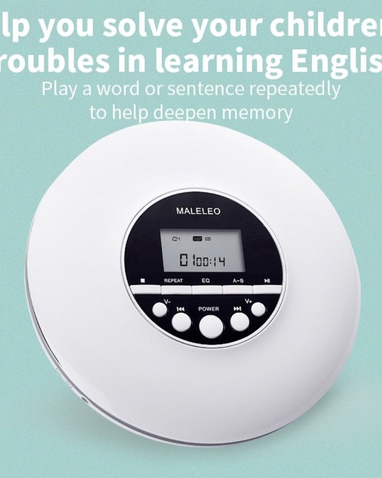 Kecag KC 706 Portable Walkman CD Player White Kecag KC 706 Portable Walkman CD Player White
