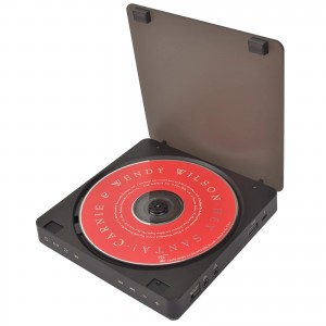 Kecag KC  708 Portable Retro Disc Album CD Player  Black