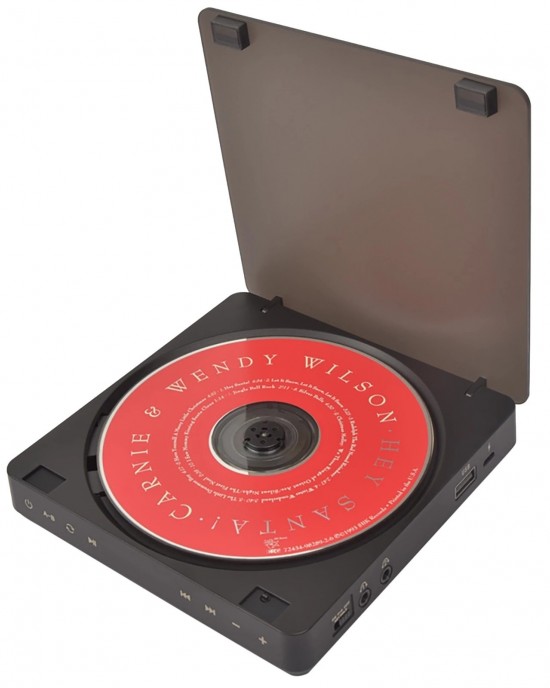 Kecag KC 708 Portable Retro Disc Album CD Player Black Kecag KC 708 Portable Retro Disc Album CD Player Black