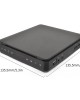 Kecag KC 708 Portable Retro Disc Album CD Player Black Kecag KC 708 Portable Retro Disc Album CD Player Black