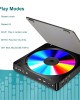 Kecag KC 708 Portable Retro Disc Album CD Player Black Kecag KC 708 Portable Retro Disc Album CD Player Black