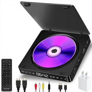 Kecag KC  708 2A Home Plug  in Mini HD DVD Player  Black