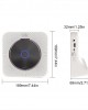 Kecag KC 806 2A Retro Bluetooth Music Disc Album CD Player Plug in Version White Kecag KC 806 2A Retro Bluetooth Music Disc Album CD Player Plug in Version White