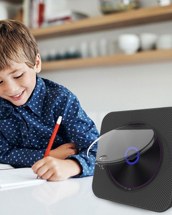 Kecag KC 806 2A Retro Bluetooth Music Disc Album CD Player Plug in Version Black Kecag KC 806 2A Retro Bluetooth Music Disc Album CD Player Plug in Version Black