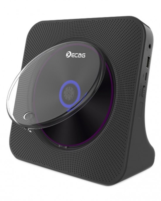 Kecag KC 806 2A Retro Bluetooth Music Disc Album CD Player Rechargeable Version Black Kecag KC 806 2A Retro Bluetooth Music Disc Album CD Player Rechargeable Version Black