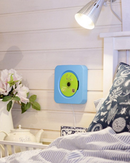 Kecag KC 808 6W Wall Mounted Bluetooth CD Player White Kecag KC 808 6W Wall Mounted Bluetooth CD Player White