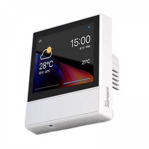Sonoff NSPanel WiFi Smart Scene Switch Thermostat Temperature All  in  One Control Touch Screen  EU Plug  White