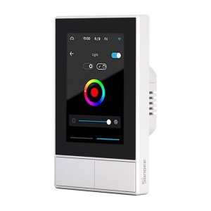Sonoff NSPanel WiFi Smart Scene Switch Thermostat Temperature All  in  One Control Touch Screen  US Plug  White
