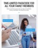 LOCSTAR Wifi Fingerprint Lock Home Security Door Password Lock Supports APP Remote Unlocking Space Gray LOCSTAR Wifi Fingerprint Lock Home Security Door Password Lock Supports APP Remote Unlocking Space Gray