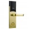 LOCSTAR 8088 RFID Card  Mechnical Key Unlock Hotel Door Lock  Rose Gold