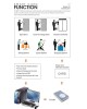 LOCSTAR 8088 RFID Card Mechnical Key Unlock Hotel Door Lock Rose Gold LOCSTAR 8088 RFID Card Mechnical Key Unlock Hotel Door Lock Rose Gold