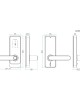 LOCSTAR C89 Smart Fingerprint Password Lock Home Indoor Door TUYA System Lock Black LOCSTAR C89 Smart Fingerprint Password Lock Home Indoor Door TUYA System Lock Black
