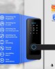 LOCSTAR C89 Smart Fingerprint Password Lock Home Indoor Door TUYA System Lock Black LOCSTAR C89 Smart Fingerprint Password Lock Home Indoor Door TUYA System Lock Black