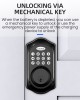 LOCSTAR C88 Bluetooth Remote Tuya Automatic Smart Electronic Password Door Lock Black LOCSTAR C88 Bluetooth Remote Tuya Automatic Smart Electronic Password Door Lock Black