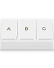 Zigbee Tuya Smart 3 key Situational Wireless Smart Switch 3 Road Zigbee Tuya Smart 3 key Situational Wireless Smart Switch 3 Road
