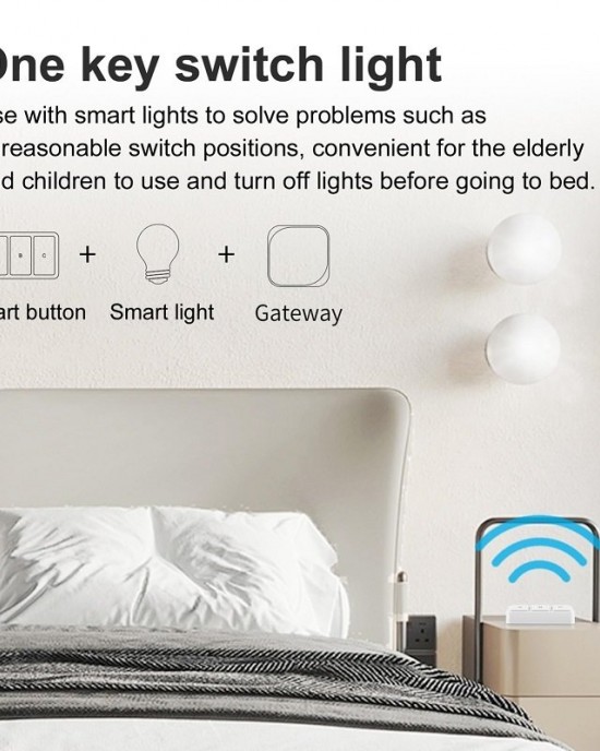 Zigbee Tuya Smart 3 key Situational Wireless Smart Switch 3 Road Zigbee Tuya Smart 3 key Situational Wireless Smart Switch 3 Road