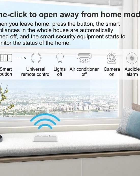 Zigbee Tuya Smart 3 key Situational Wireless Smart Switch 3 Road Zigbee Tuya Smart 3 key Situational Wireless Smart Switch 3 Road