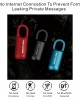 Smart USB Charging Bag Fingerprint Padlock Furniture Backpack Lock Black Smart USB Charging Bag Fingerprint Padlock Furniture Backpack Lock Black