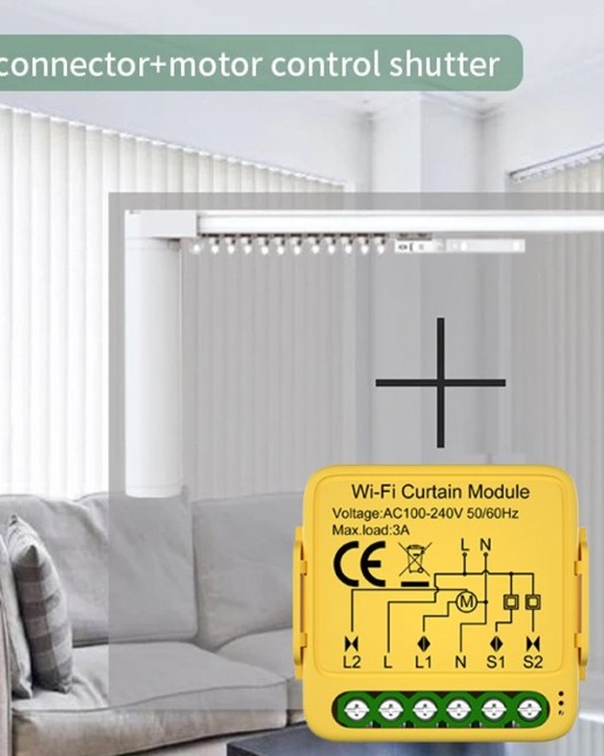WiFi Graffiti Curtain Switch On Off Module WiFi Graffiti Curtain Switch On Off Module