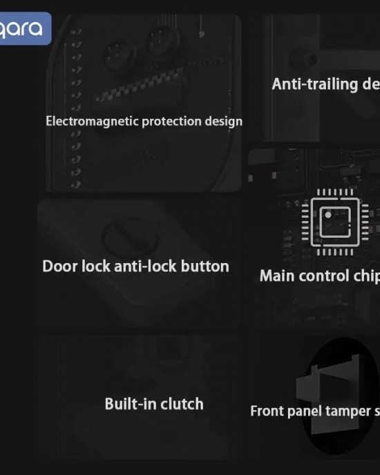 Aqara A100 Pro Smart Door Lock Zigbe BT5 0 Apple Homekey Unlock Fingerprint Unlock Work with Apple Homekit Aqara Home Aqara A100 Pro Smart Door Lock Zigbe BT5 0 Apple Homekey Unlock Fingerprint Unlock Work with Apple Homekit Aqara Home