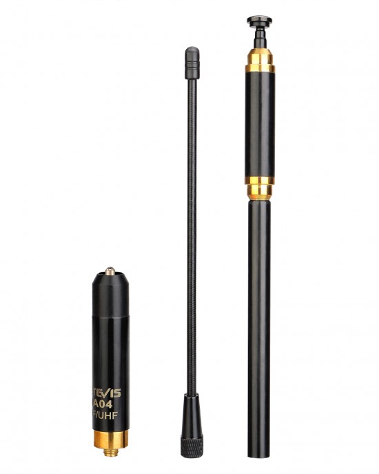Retevis HA04 Two Way Radio Antenna Telescopic SMA F UV Dualband 144 430MHz Handheld Antenna for Retevis H777 RT29 RT5R Walkie Talkies Retevis HA04 Two Way Radio Antenna Telescopic SMA F UV Dualband 144 430MHz Handheld Antenna for Retevis H777 RT29 RT5R Walkie Talkies