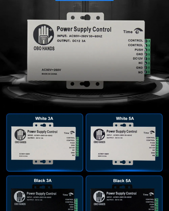 OBO Access Control Power Supply Transformer Door Access Control system Switch Power Supply 3A 5A AC90 260V High Quality OBO Access Control Power Supply Transformer Door Access Control system Switch Power Supply 3A 5A AC90 260V High Quality